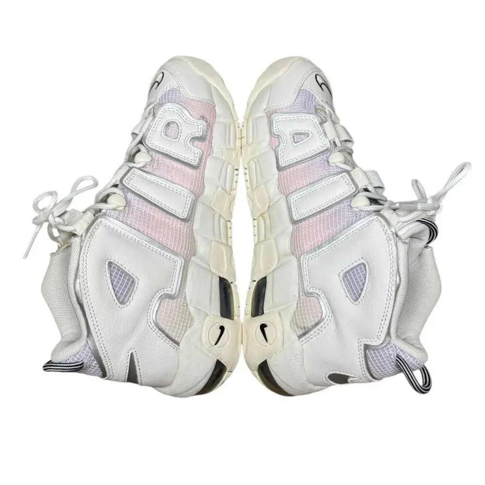 Nike Air More Uptempo 96 GS Pink Purple Fade White Kids 7Y